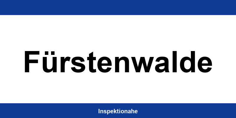 Kontakt TÜV NORD Station in Fürstenwalde