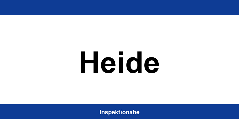 Kontakt TÜV NORD Station in Heide