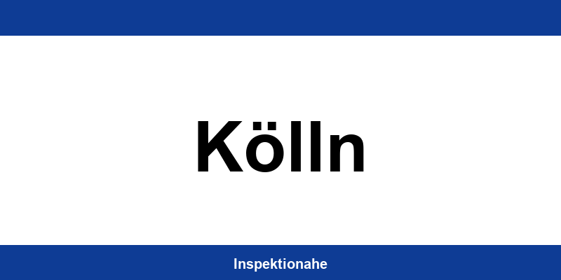 Kontakt TÜV NORD Station in Kölln