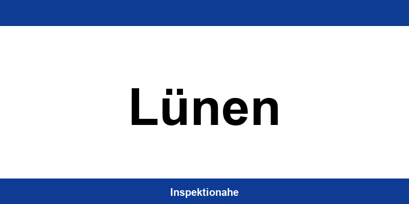 Kontakt TÜV NORD Station in Lünen