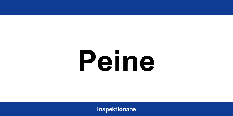 Kontakt TÜV NORD Station in Peine
