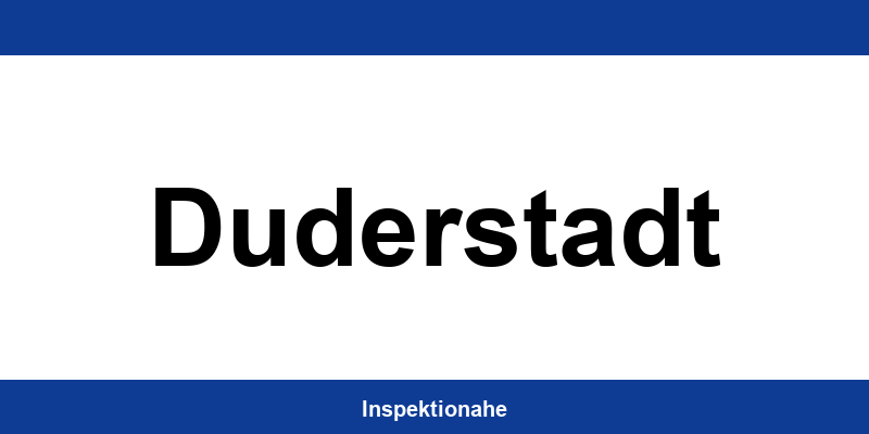 Kontakt TÜV NORD Station in Duderstadt