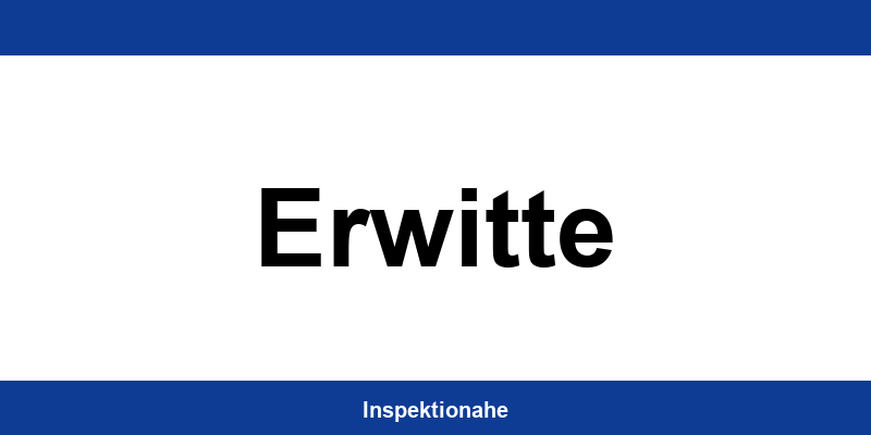 Kontakt TÜV NORD Station in Erwitte