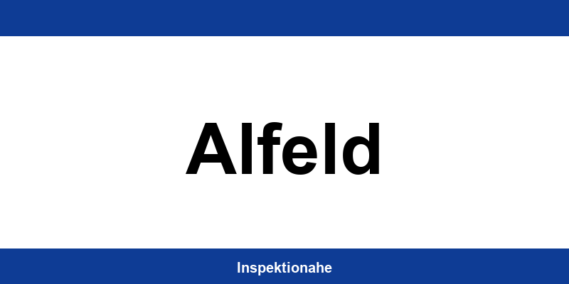 Kontakt TÜV NORD Station in Alfeld