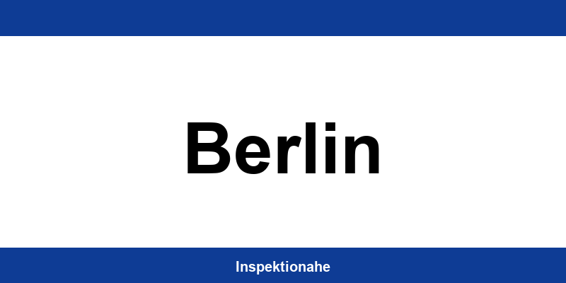 Kontakt TÜV NORD Station in Berlin