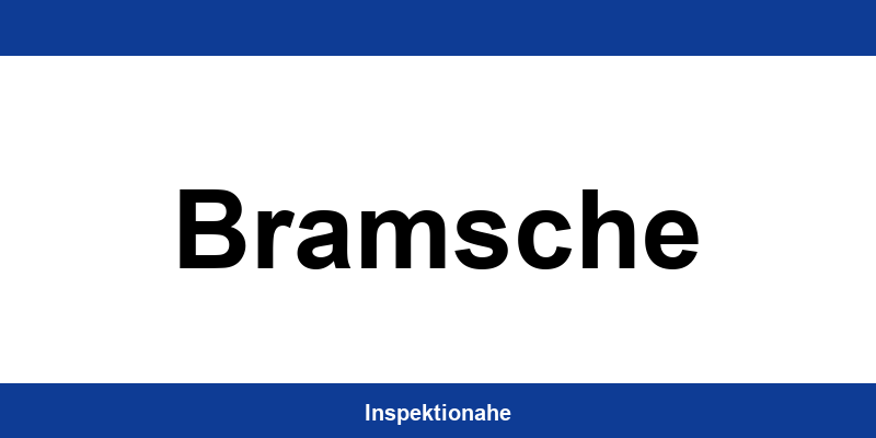 Kontakt TÜV NORD Station in Bramsche