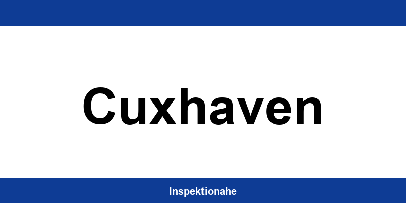 Kontakt TÜV NORD Station in Cuxhaven