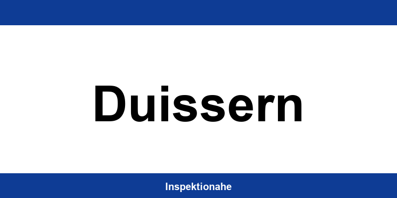 Kontakt TÜV NORD Station in Duissern