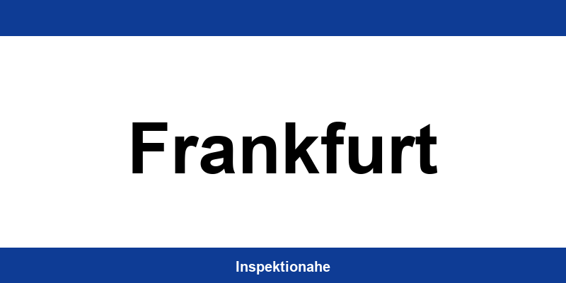 Kontakt TÜV NORD Station in Frankfurt