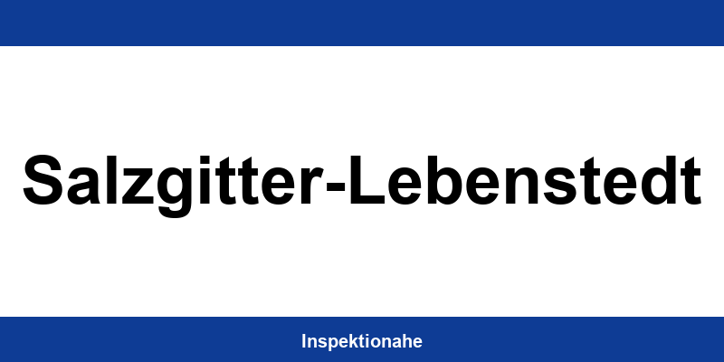 Kontakt TÜV NORD Station in Salzgitter-Lebenstedt