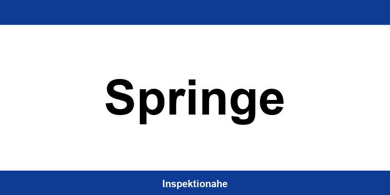 Kontakt TÜV NORD Station in Springe