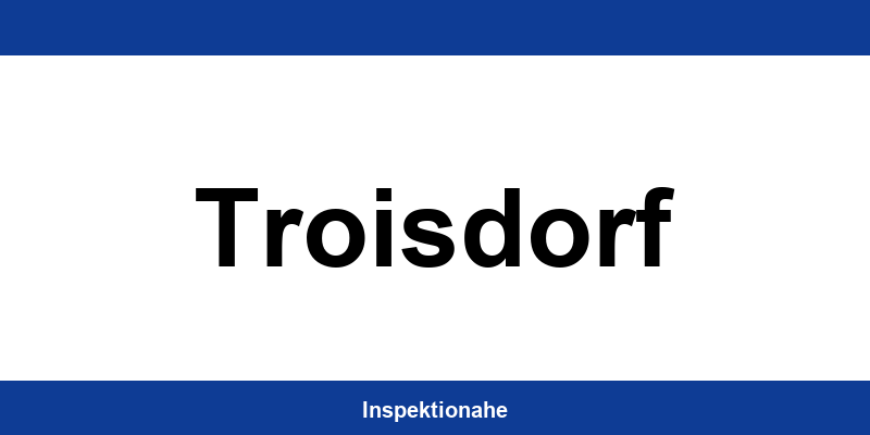 Kontakt TÜV NORD Station in Troisdorf