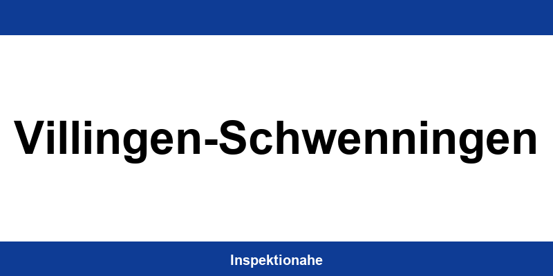 Kontakt TÜV NORD Station in Villingen-Schwenningen