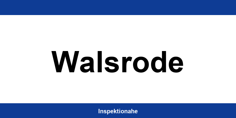Kontakt TÜV NORD Station in Walsrode