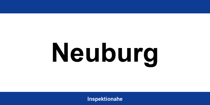 Kontakt TÜV NORD Station in Neuburg