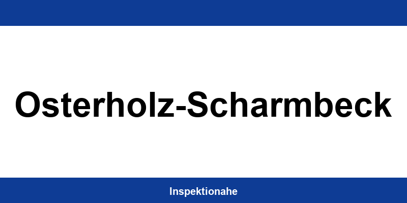 Kontakt TÜV NORD Station in Osterholz-Scharmbeck