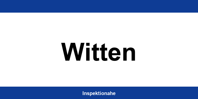 Kontakt TÜV NORD Station in Witten
