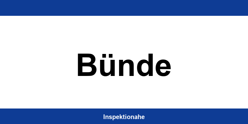 Kontakt TÜV NORD Station in Bünde