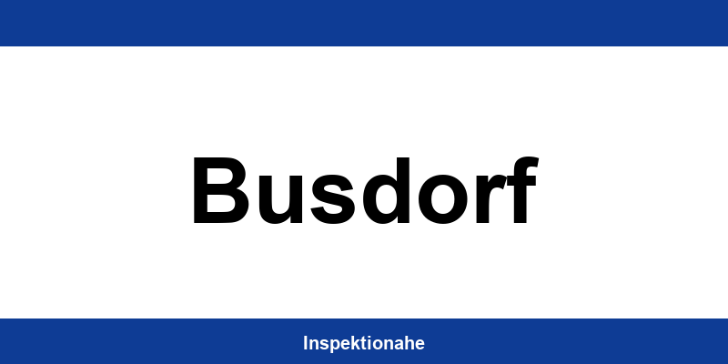Kontakt TÜV NORD Station in Busdorf