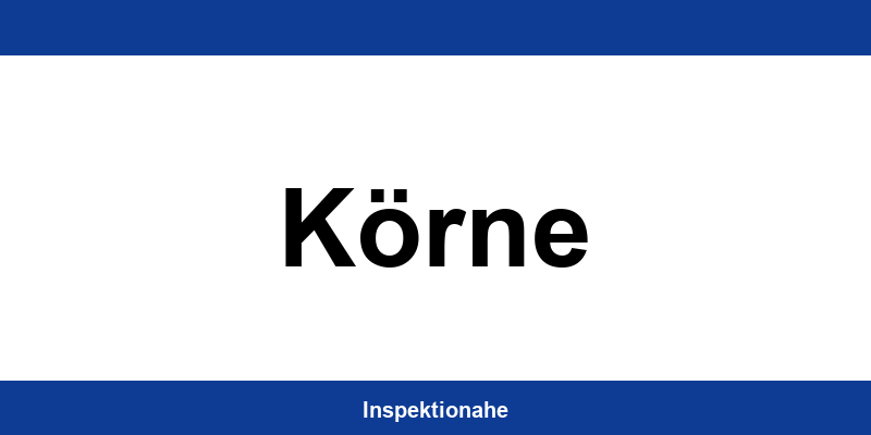 Kontakt TÜV NORD Station in Körne